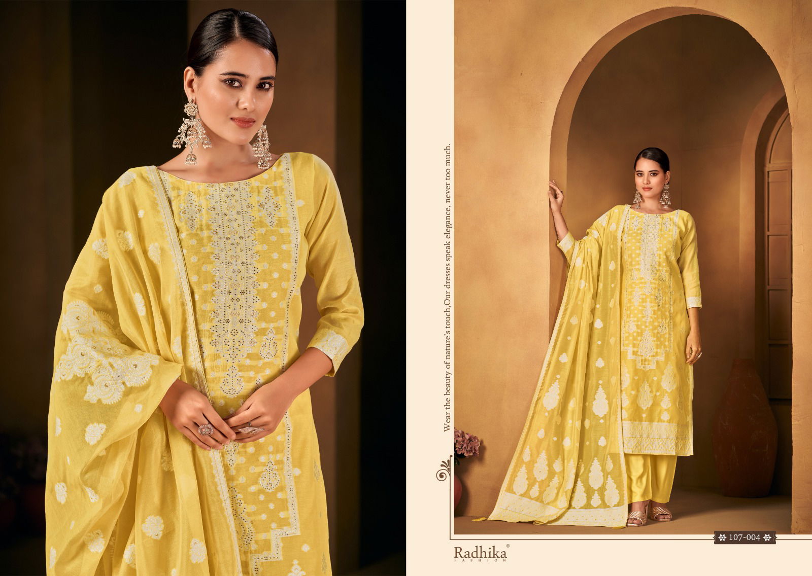 Banarashi Adah Vol 3 By Radhika Azara Cotton Dress Material Suppliers In India